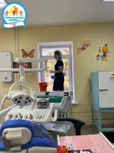 Участие ГАУЗ РБ Детская стоматологическая поликлиника номер 3 г. Уфа в городских субботниках.